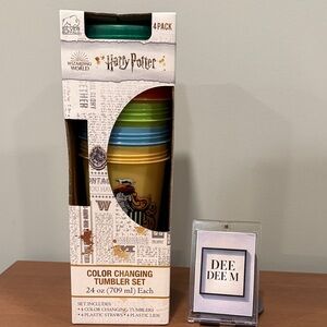 Harry Potter Color Changing Tumbler Set